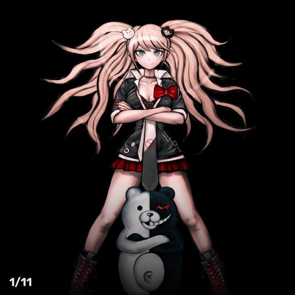 Anime Danganronpa Cosplay Costume Enoshima Junko coquette girl theater small - Picture 5 of 6